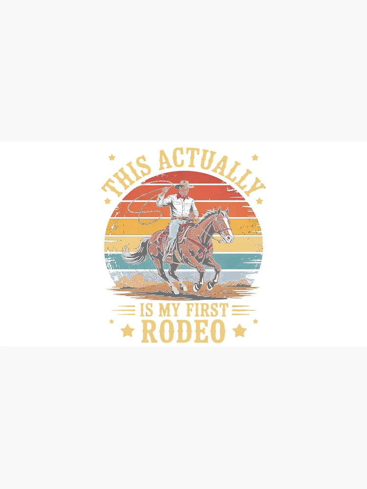 Thumbnail 3 of 3, Cap, This Actually Is My First Rodeo Country Life Howdy designed and sold by EntroRhim.