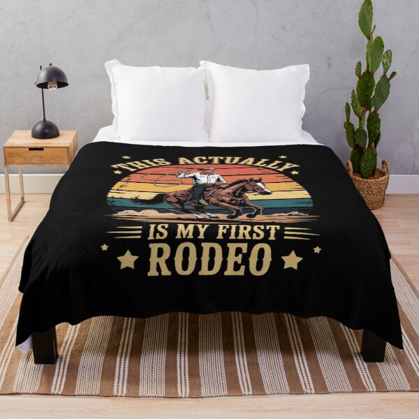 Artikelvorschau, Das ist tatsächlich mein erstes Rodeo. Country Life Howdy entworfen und verkauft von EntroRhim.