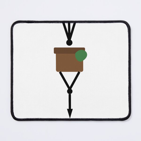 Item preview, Macramé Plant Hanger Club — Minimal Houseplant T-Shirt designed and sold by CQ-Art.