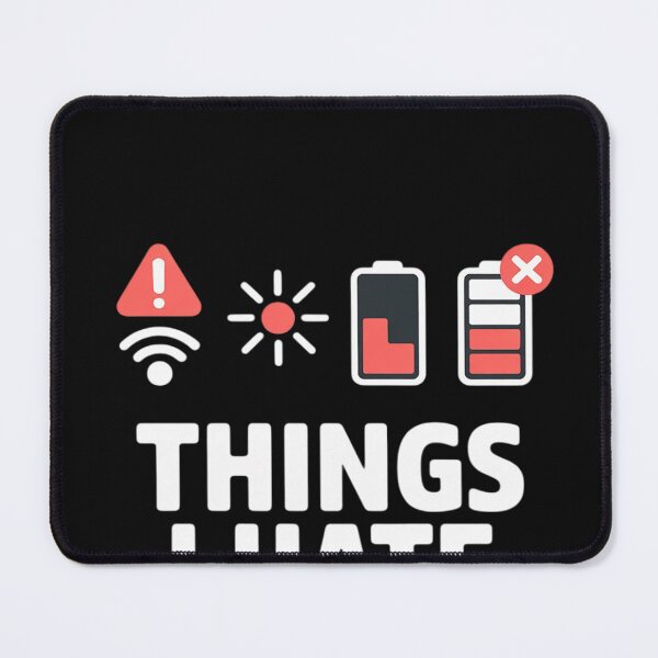 Item preview, Things I Hate Programmer Gamer Computer Nerd Gift Idea designed and sold by EntroRhim.