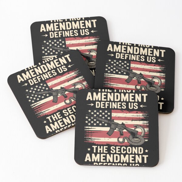 Item preview, The First Amendment defines us American Flag designed and sold by EntroRhim.