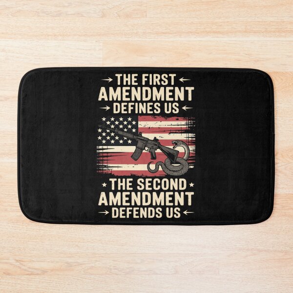 Item preview, The First Amendment defines us American Flag designed and sold by EntroRhim.