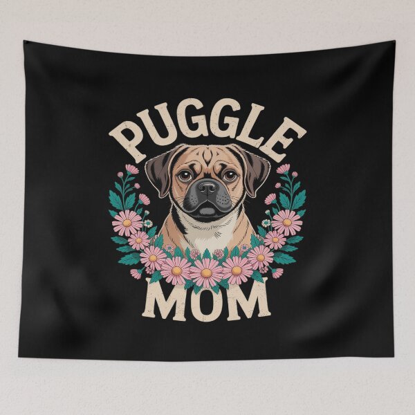 Item preview, Mothers Day Pet Animal Dog Lover Puggle Mom Cute Puggle designed and sold by Sandrhaus.