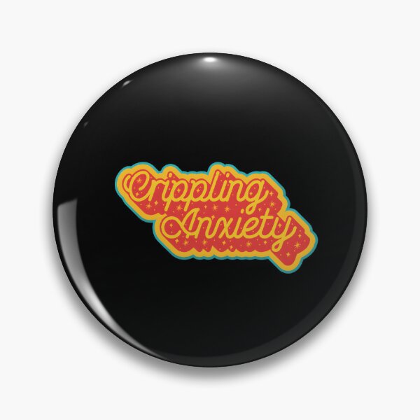 Item preview, Crippling Anxiety – Mental Health Pun designed and sold by tandydowers.