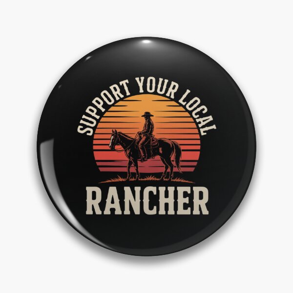 Item preview, Support Your Local Ranchers - Cattle Ranch designed and sold by EntroRhim.