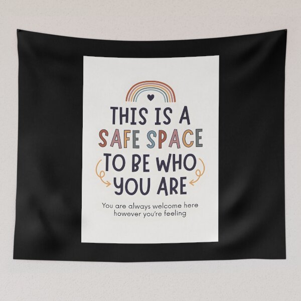 Item preview, Safe Space To Be Who You Are designed and sold by tandydowers.