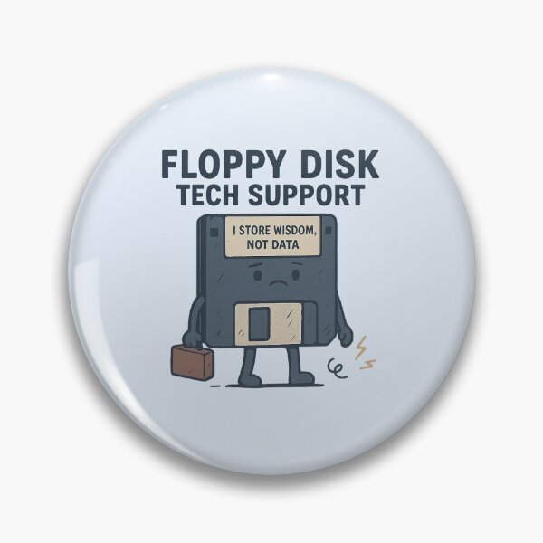 Item preview, Floppy Disk Tech Support designed and sold by peaknerd.