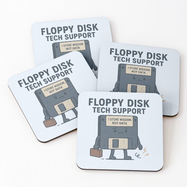 Item preview, Floppy Disk Tech Support designed and sold by peaknerd.