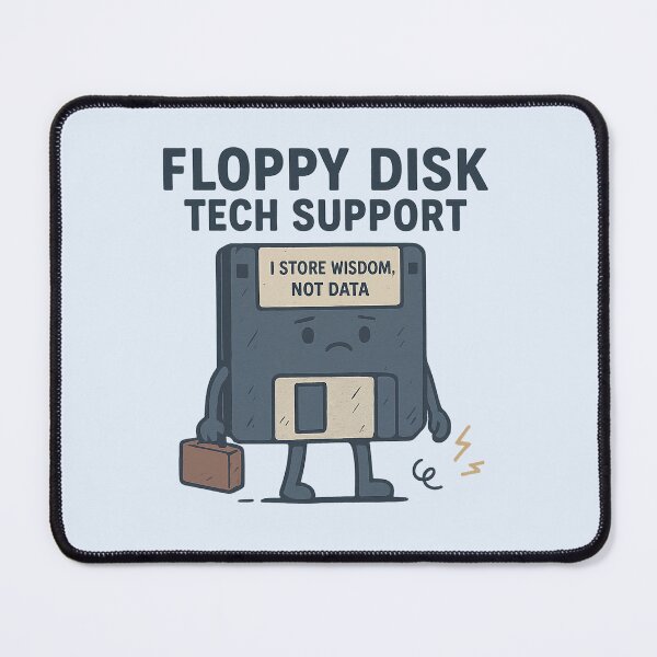 Item preview, Floppy Disk Tech Support designed and sold by peaknerd.