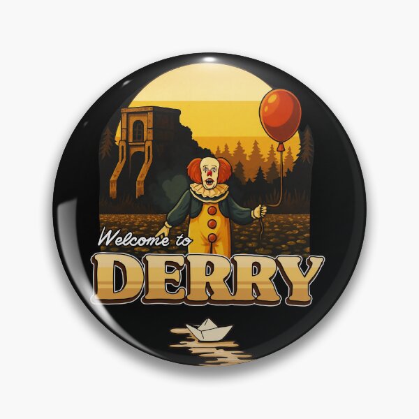 Item preview, welcome derry vintage horror clowns designed and sold by Blck-Acid-Devil.