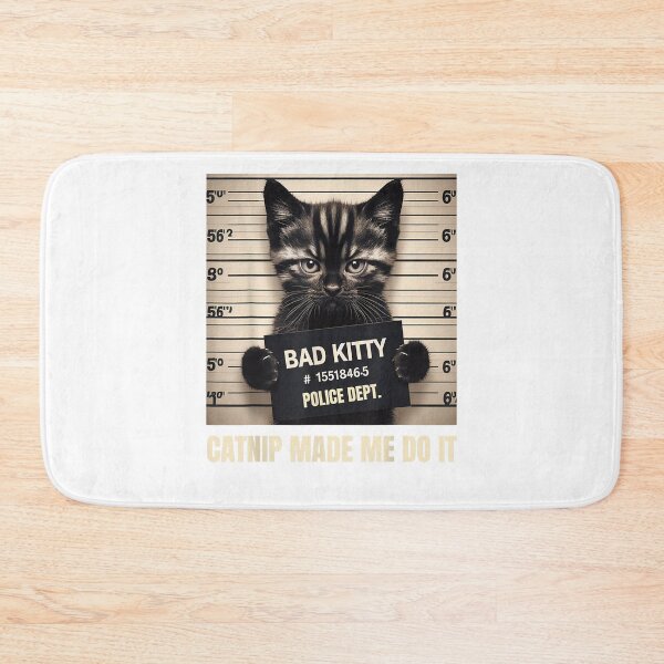 Item preview, Catnips Made Me Do It Mugshots For Cat Lover Cat Mom Cat Dads designed and sold by KirbyDa.