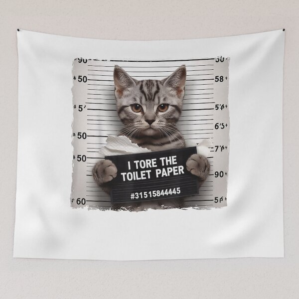 Item preview, Cute Cat Mugshots Humorous Cat For Cats Lover Cat Mom Cat Dad Men designed and sold by KirbyDa.