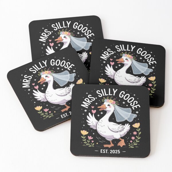 Item preview, Mrs. Silly Goose Couple Matching Wedding Bride to Be designed and sold by Sandrhaus.