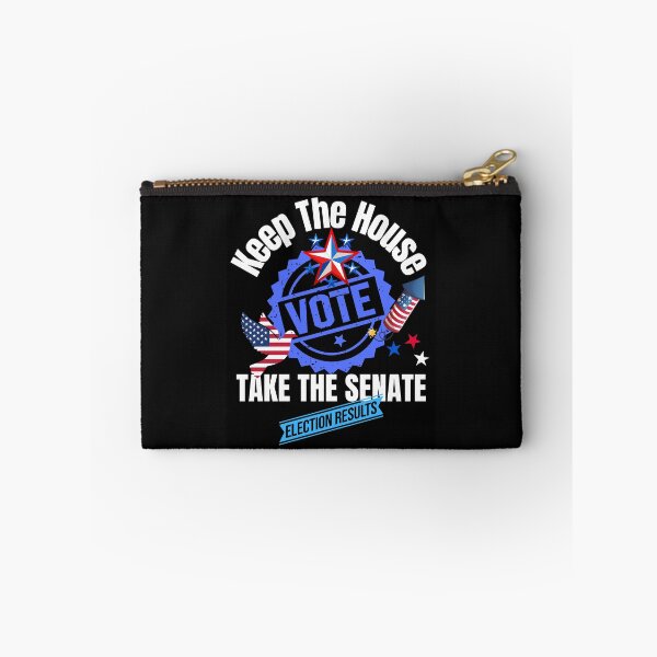 Item preview, Keep The House Take The Senate Vote Blue Political Design designed and sold by EarthArtDesigns.