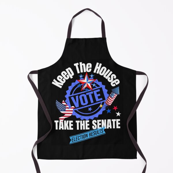 Item preview, Keep The House Take The Senate Vote Blue Political Design designed and sold by EarthArtDesigns.