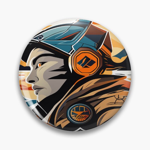 Item preview, Warrior Spirit: A Design Embodies Strength and Courage designed and sold by Amazing-Shop5T.