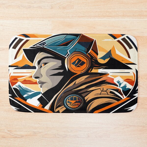 Item preview, Warrior Spirit: A Design Embodies Strength and Courage designed and sold by Amazing-Shop5T.