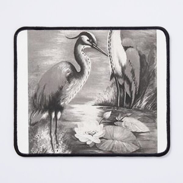Item preview, Heron-Preston-Black-_-White-Herons-Popover-Hoody designed and sold by MarioCamarillo.