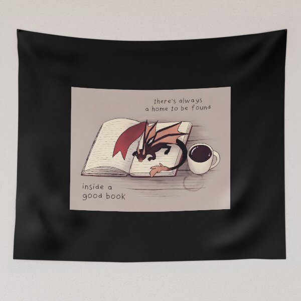 Item preview, There’s Always A Home To Be Found Inside A Good Book Otter designed and sold by tandydowers.
