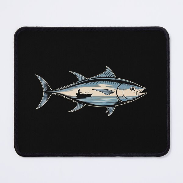 Item preview, Multiple Exposure Art Angler Fish Fishing Fisherman designed and sold by Sandrhaus.