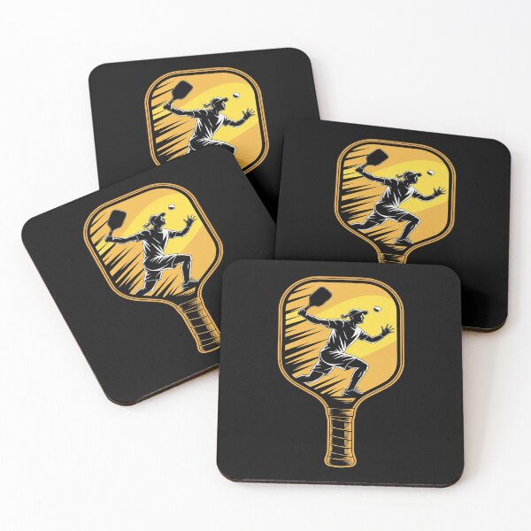 Item preview, Multiple Exposure Art Pickleball Player Pickle Ball Paddle designed and sold by Sandrhaus.