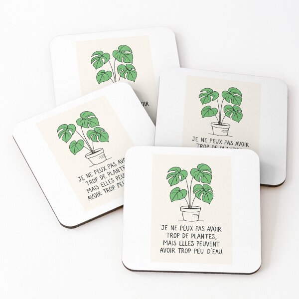 Item preview, I can't have too many plants, but they can have too little water. designed and sold by Serge-Design.