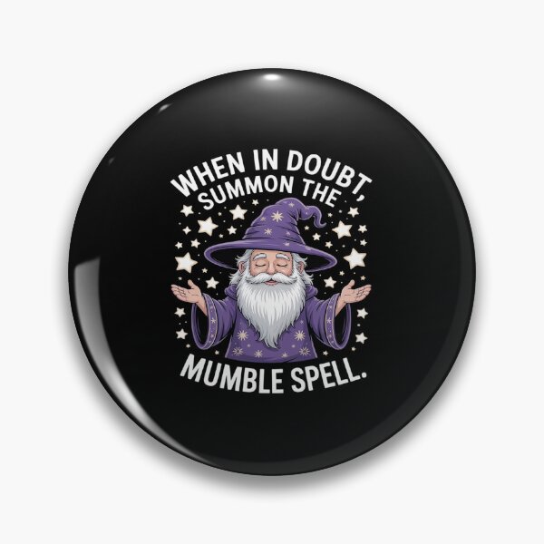 Item preview, Mumble Spell Wizard Magic for Fantasy Fans designed and sold by Sandrhaus.