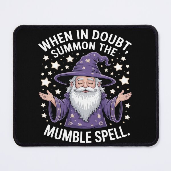 Item preview, Mumble Spell Wizard Magic for Fantasy Fans designed and sold by Sandrhaus.