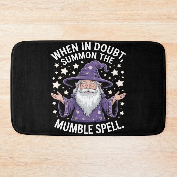 Item preview, Mumble Spell Wizard Magic for Fantasy Fans designed and sold by Sandrhaus.