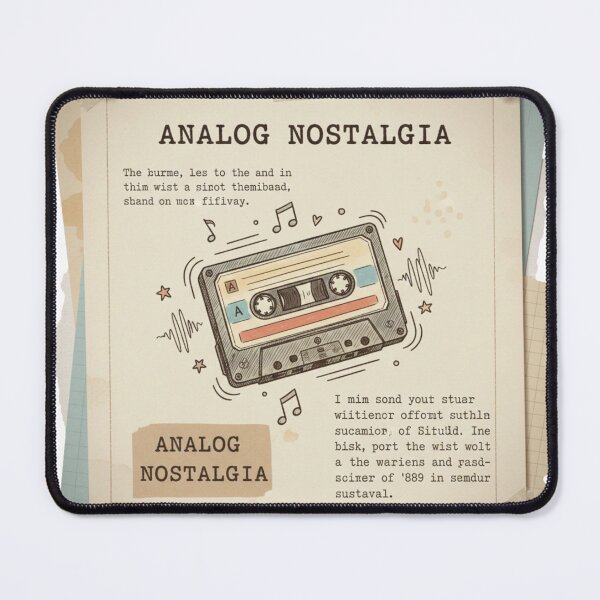 Item preview, Mixtape Memo: Lost & Found Mail designed and sold by Mind-Over-Mood.