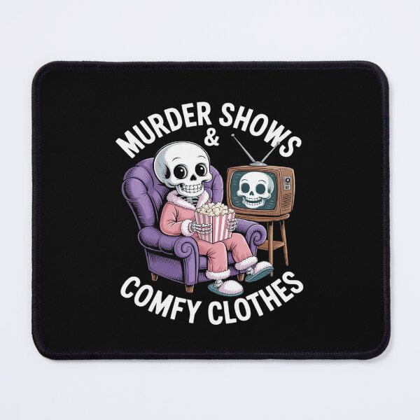 Item preview, Murder Shows And Comfy Clothes True Crime Fan Lover designed and sold by ryukaizox1.