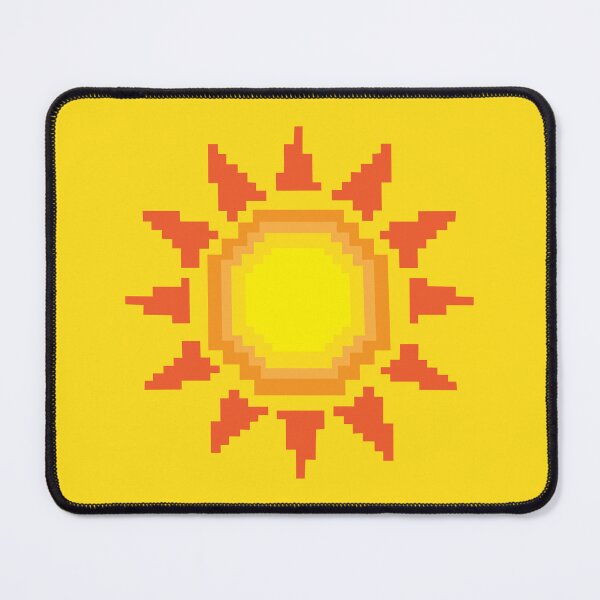 Item preview, Sun Pixel Art designed and sold by ROSE ANN BANILAR.