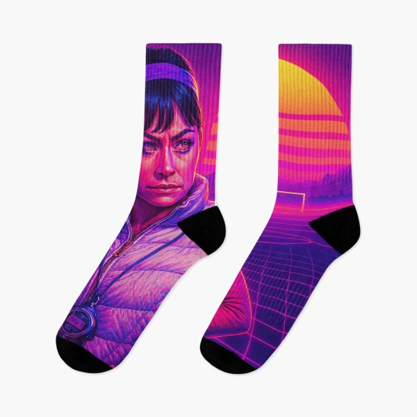 Item preview, Orphan Black - Alison Hendrix FAN ART CLONECLUB SYNTHWAVE designed and sold by Knowledge Krystals.