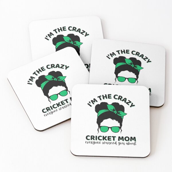 Item preview, Crazy Cricket Mom designed and sold by MimsTees.