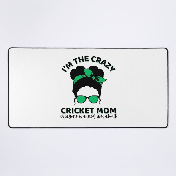 Item preview, Crazy Cricket Mom designed and sold by MimsTees.