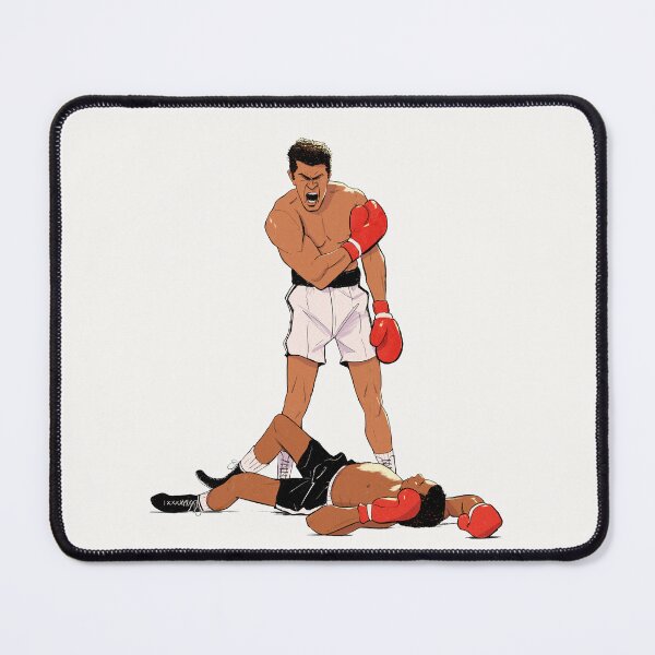 Item preview, Muhammad Ali – Iconic Victory Over Sonny Liston Illustration designed and sold by The A-Press.