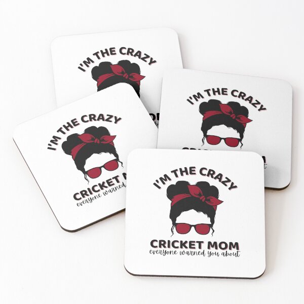 Item preview, Crazy Cricket Mom designed and sold by MimsTees.