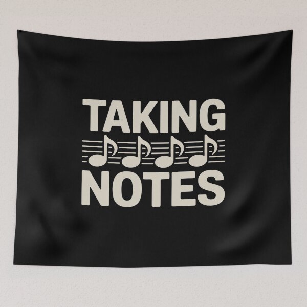 Item preview, Musician Funny Music Humor Taking Notes designed and sold by ryukaizox1.
