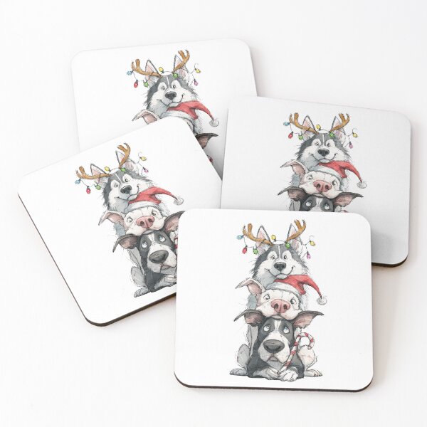 Item preview, Three Goofy Pups: V designed and sold by reddogbuckeye.