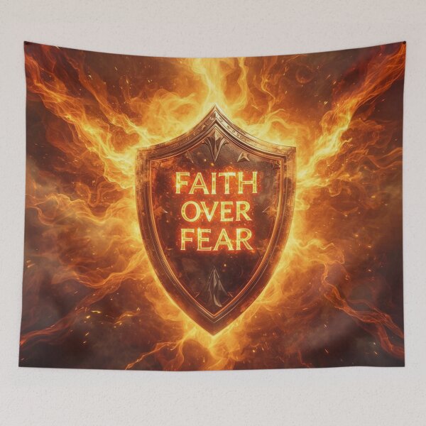 Item preview, Shield of Faith – Courage Over Fear designed and sold by EpicGear085.