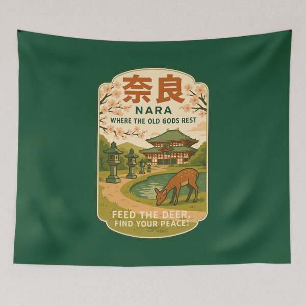 Item preview, Peace Finds You In Nara designed and sold by EdvvinStudios.