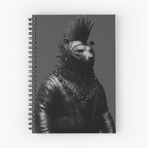 Item preview, Punk Metal Bear designed and sold by tbearsdesigns.