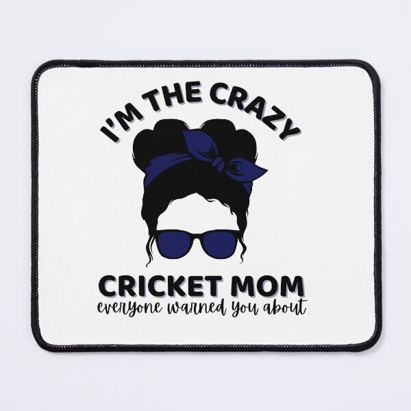 Item preview, Crazy Cricket Mom designed and sold by MimsTees.