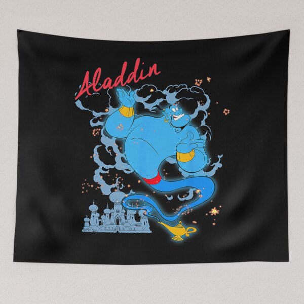 Item preview, Genie Magic Smoke Style – Blue Cartoon Spirit Art Design designed and sold by gonyeagoensv.