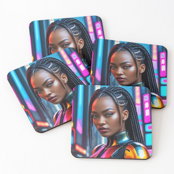 Item preview, Cyber Warrior Woman designed and sold by Pulse Of Africa.