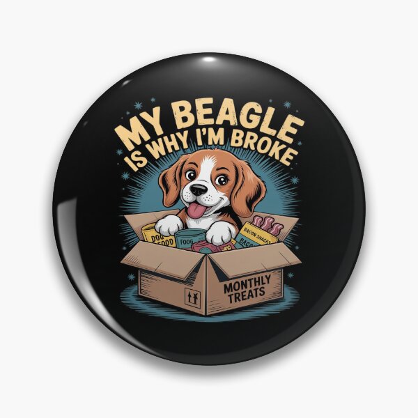 Item preview, My Beagle Is Why I'm Broke Funny Dog Parent Money designed and sold by ryukaizox1.