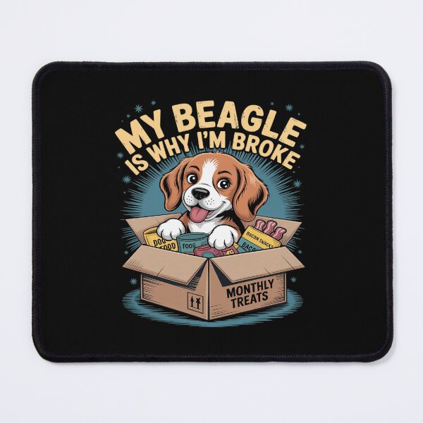 Item preview, My Beagle Is Why I'm Broke Funny Dog Parent Money designed and sold by ryukaizox1.