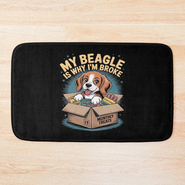 Item preview, My Beagle Is Why I'm Broke Funny Dog Parent Money designed and sold by ryukaizox1.