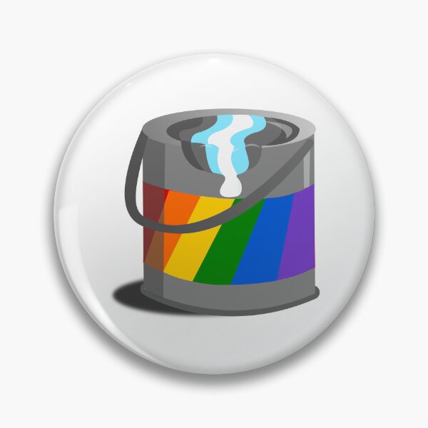 Item preview, Proud Paint Demiboy Flag in a Bucket designed and sold by HarveyHandcraftsandDesigns.