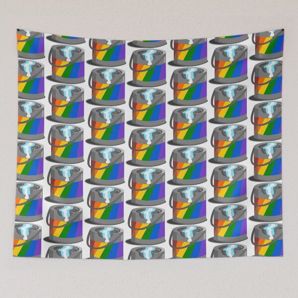 Item preview, Proud Paint Demiboy Flag in a Bucket designed and sold by HarveyHandcraftsandDesigns.